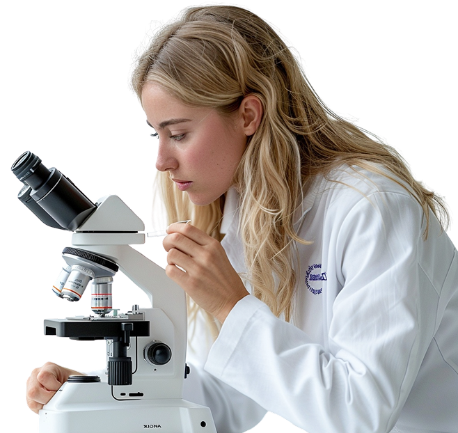 Девушка ученый